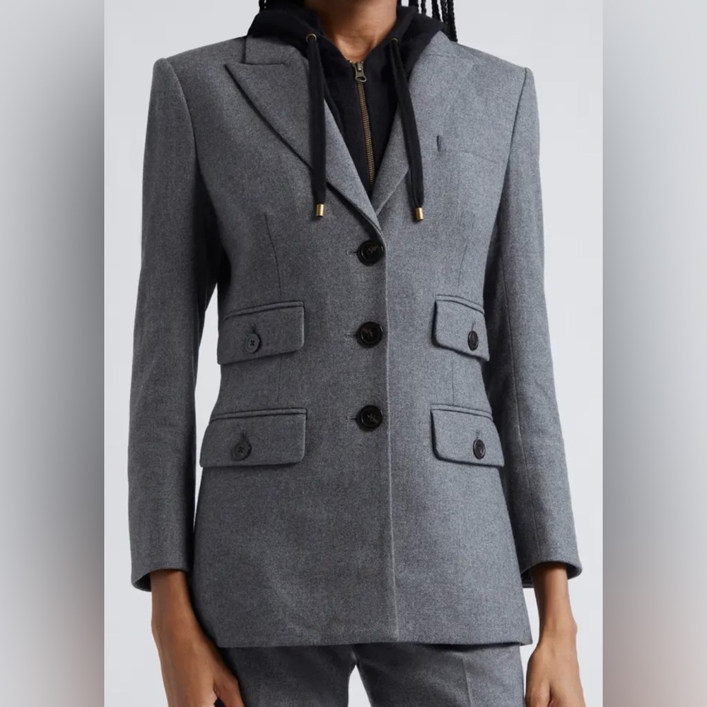 NEW NWT Veronica Beard Nalani Dickey Blazer Jacket Size 2 - Picture 2 of 8